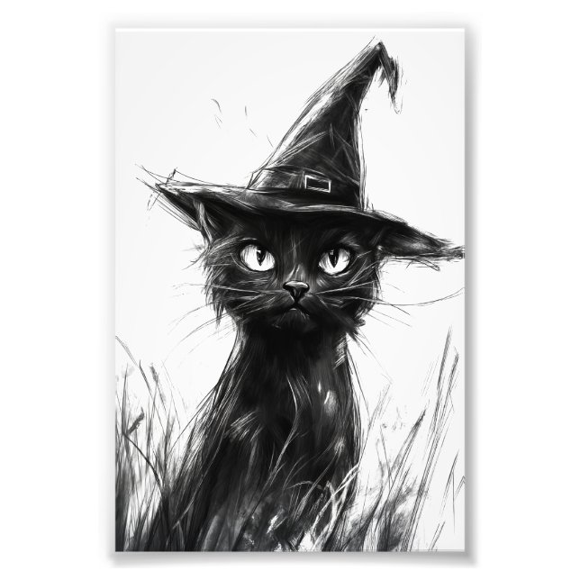 Gato Preto (Papel Fotográfico) Fototryck (Framsidan)