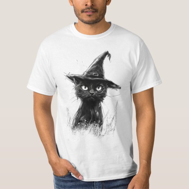 Gato Preto T Shirt (Framsida)
