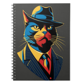 Gato Tanguero- Estilo y Misterio en las Sombras Anteckningsbok