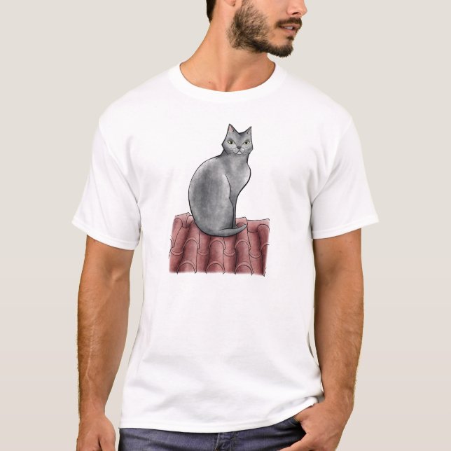 gato tee shirt (Framsida)