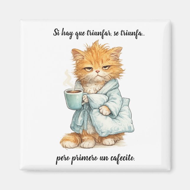 gato triunfador magnet (Framsidan)