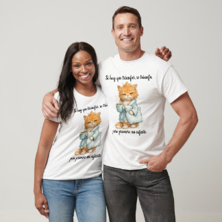 gato triunfador t shirt