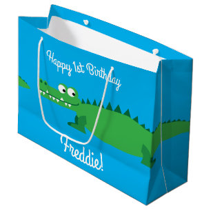 Gator Alligator Crokodile Kids 1st Birthday Party