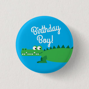 Gator Alligator Crokodile Kids 1st Birthday Party Knapp