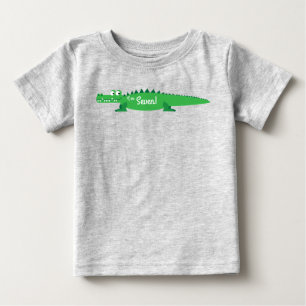 Gator Alligator Crokodile Kids 1st Birthday Party T Shirt
