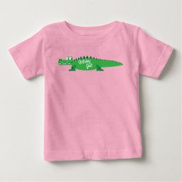 Gator Alligator Crokodile Kids 1st Birthday Party T Shirt