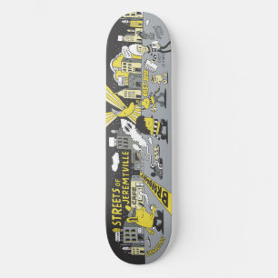 Gator av Jeremyville Mini Skateboard Bräda 18,7 Cm