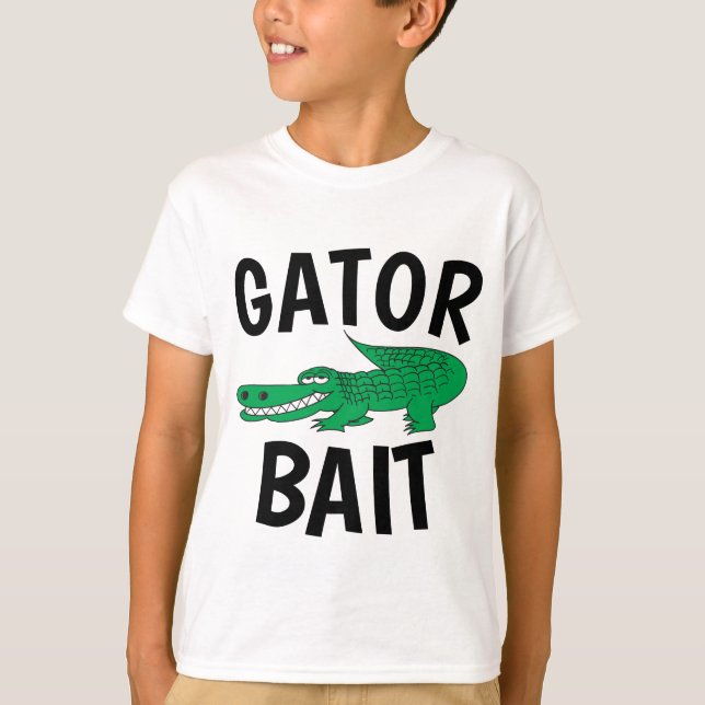GATOR BAIT, Funny Kids Florida T-shirts (Framsida)