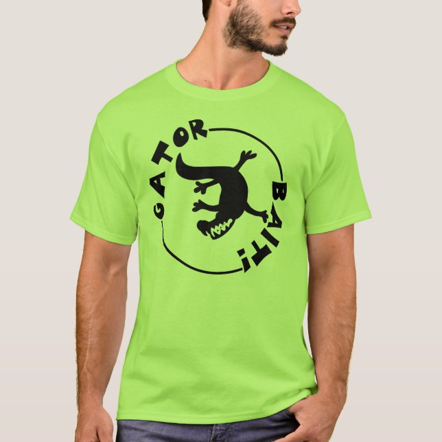 Gator-betesalliggator T-shirt (Framsida)