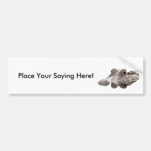 Gator Bumper Sticker Bildekal