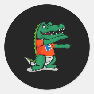 Gator Chomp Gator Boys Stanna Hett Runt Klistermärke