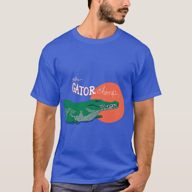 Gator Chomp T-shirt av Deb Jeffrey (Framsida)