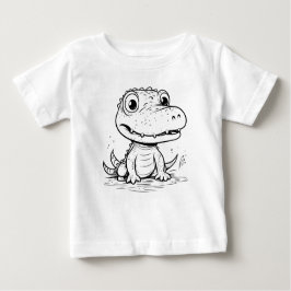 Gator färg själv t shirt