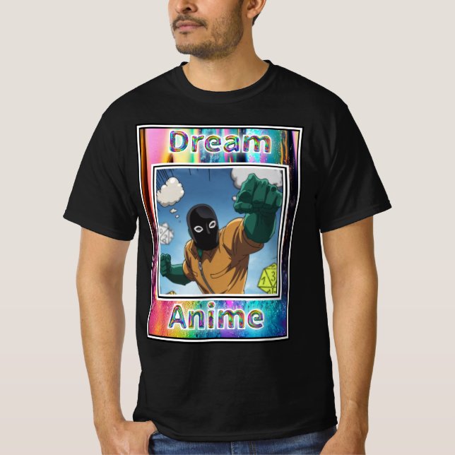 Gator Gamer Dream Anime T Shirt (Framsida)
