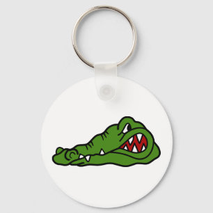 Gator huvud nyckelring