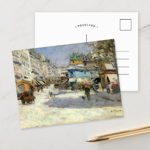 Gator i Paris Louis Abel-Truchet Vykort