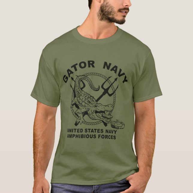 Gator Navy T Shirt (Framsida)