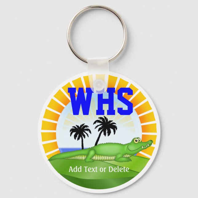 Gator-nyckelkedja - SRF Nyckelring (Framsida)