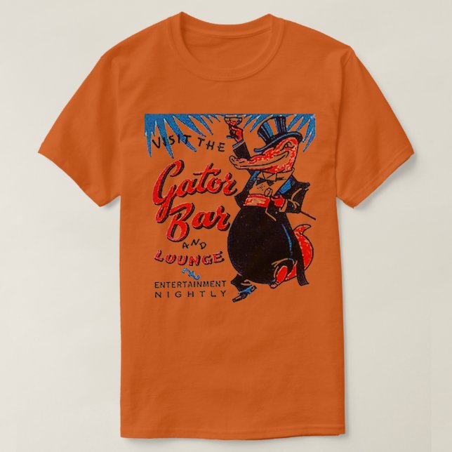 Gator Pub T Shirt (Design framsida)