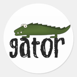Gator Runt Klistermärke