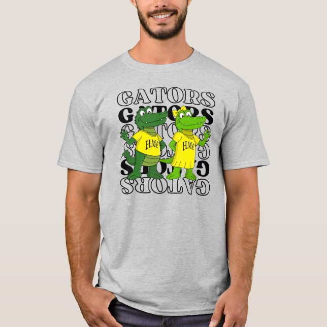 Gator Spegel T Shirt (Framsida)