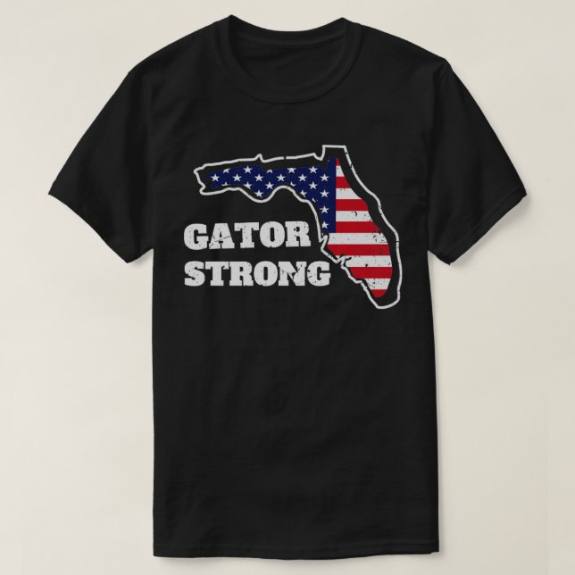 Gator Strong Florida State Gator T Shirt (Design framsida)