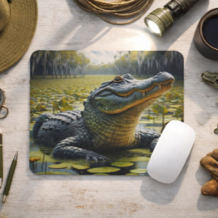 Gator Swamp Present till Pappa Herrens Kontorsdeko Musmatta