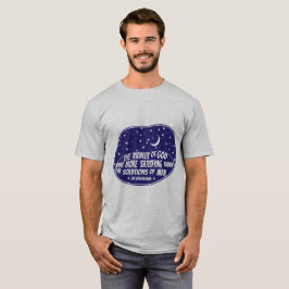 Gåtorna av guden - manar för GK Chesterton T-tröja T-shirt