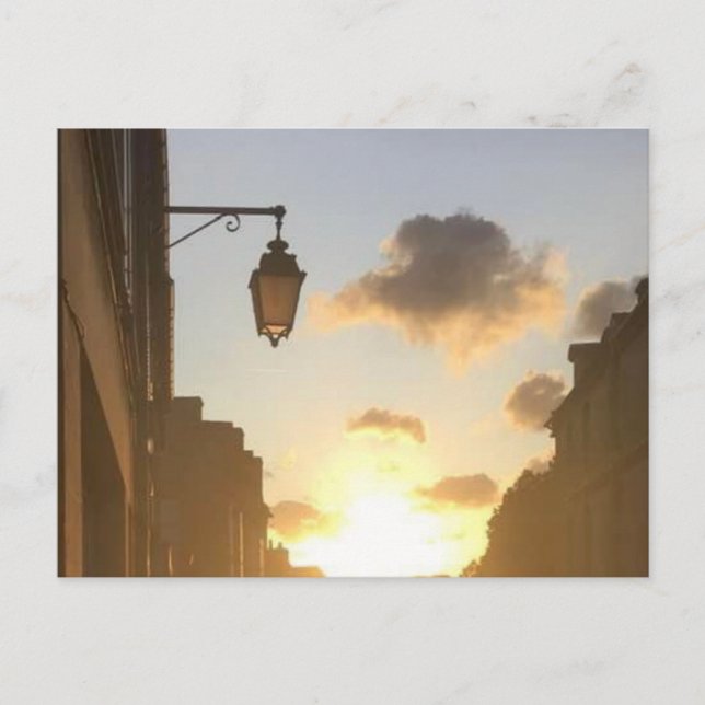 Gatorna i Bayeux Vykort (Framsida)