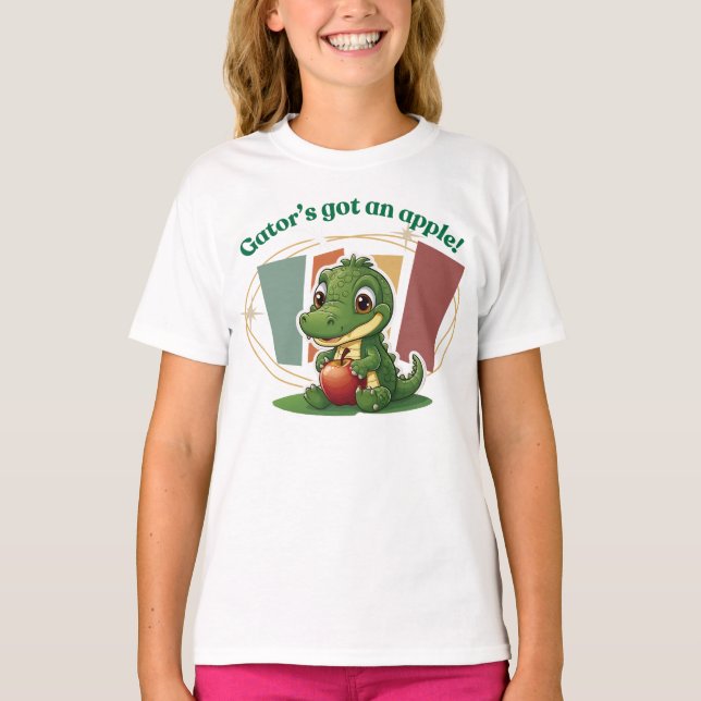 Gatorns har och äpple t shirt (Framsida)