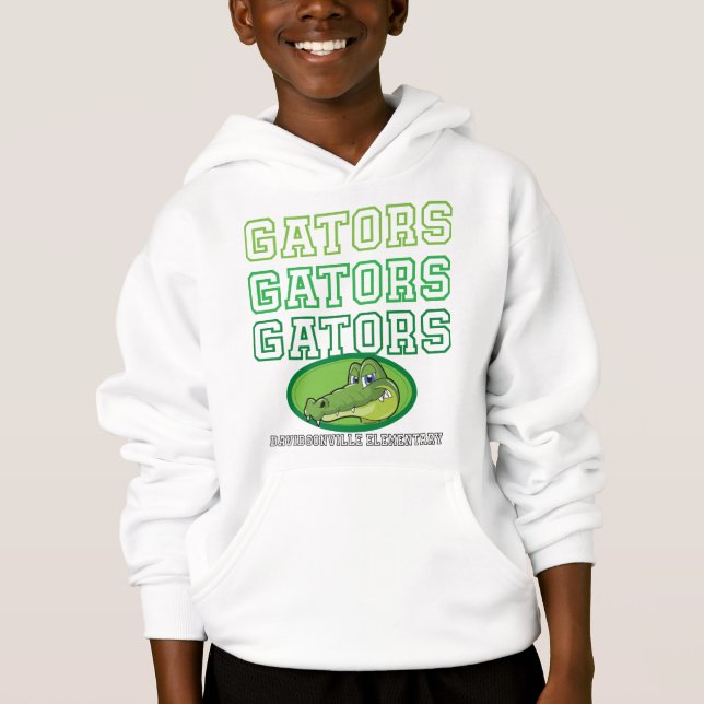 Gators Gators Hoodie T Shirt (Framsida)
