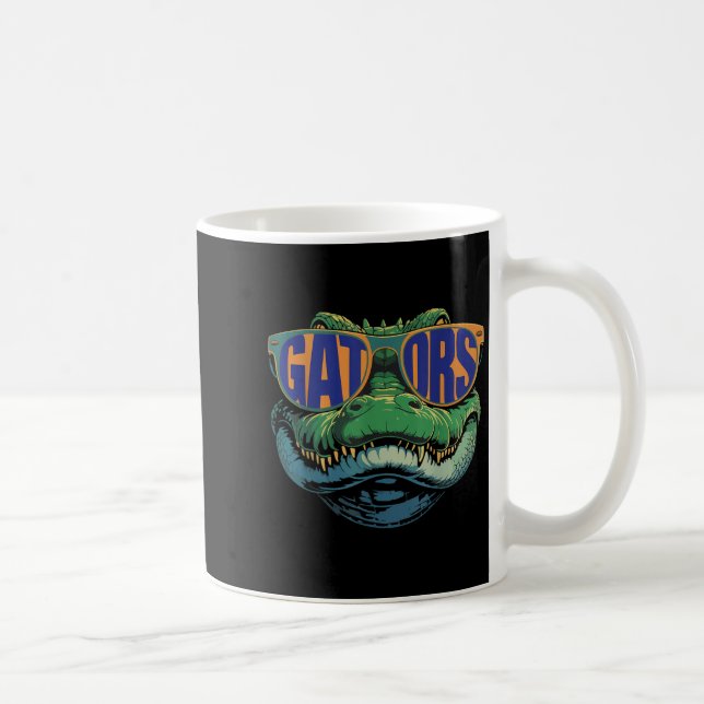Gators Namn Retro Apparel För manar Women Kid Boy  Kaffemugg (Höger)