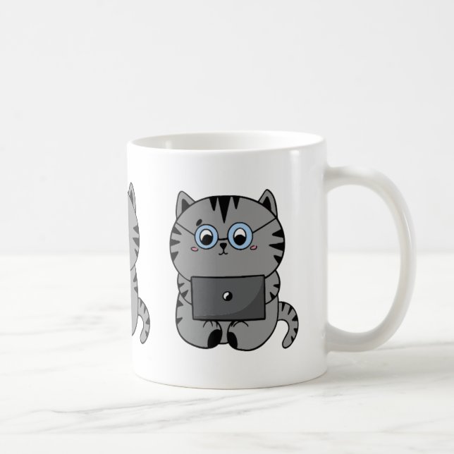 Gatos acogedores kaffemugg (Höger)