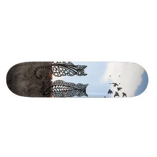 Gatos - Realidade Surreal Mini Skateboard Bräda 18,5 Cm