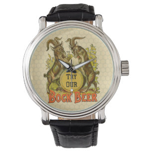 Gats Bock Beer Advertising Armbandsur