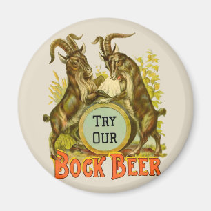 Gats Bock Beer Advertising Magnet