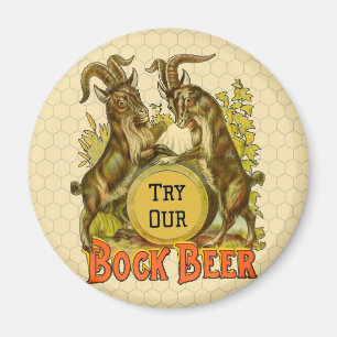 Gats Bock Beer Advertising Magnet