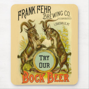 Gats Bock Beer Advertising Musmatta
