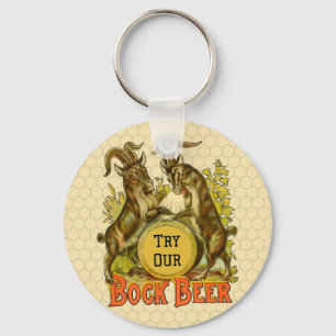 Gats Bock Beer Advertising Nyckelring