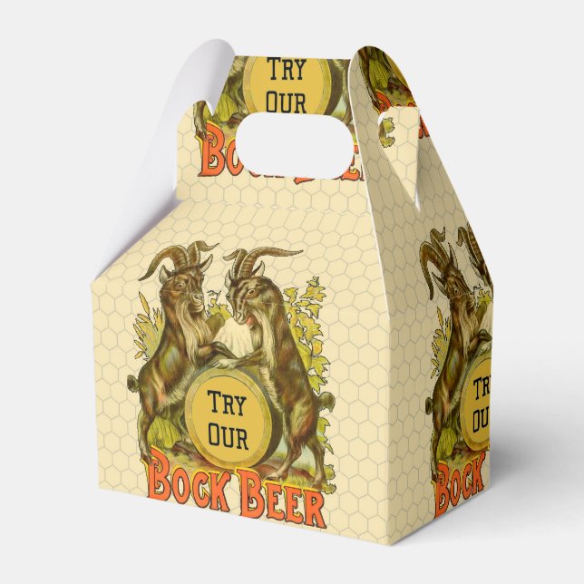 Gats Bock Beer Advertising Presentaskar (Framsidan Sidan)