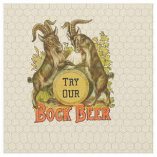 Gats Bock Beer Advertising Tyg
