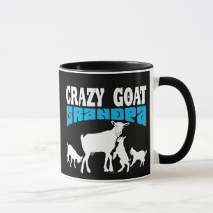 GATS   Crazy Goat Grandpa White GYG Mugg