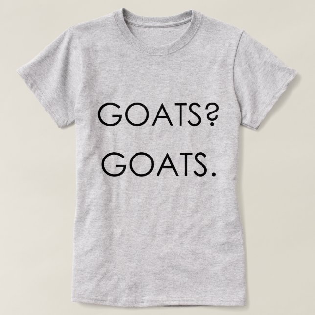 GATS? GATS. | av totaltGoatally™ T-shirt (Design framsida)