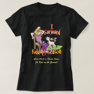 GATS Jag Överlevt kalendersäsongen av GetYerGoat T Shirt