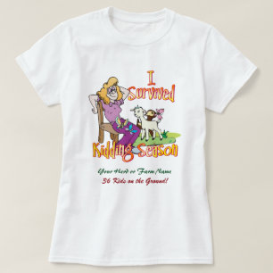 GATS   Jag Överlevt kalendersäsongen av GetYerGoat Tee