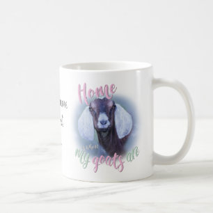 GATS Nubiskt hem är där mina getter är Kaffemugg