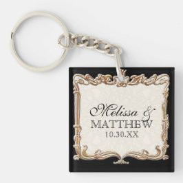 Gatsby Art Deco Nouveau Snöre Faux Guld Tulip