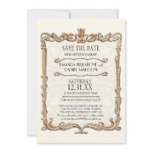 Gatsby Art Deco Nouveau Snöre Faux Guld Tulip