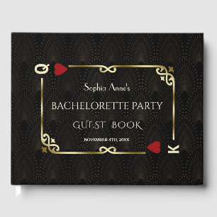 Gatsby Casino Las Vegas Poker Bachelorette Party Gästböcker