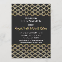 Gatsby för inbjudan för 20-talart déco